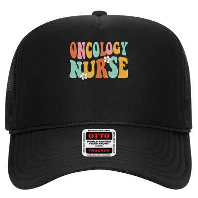 Retro Groovy Oncology Nurse Ocn Nursing Oncologist Trucker Hat