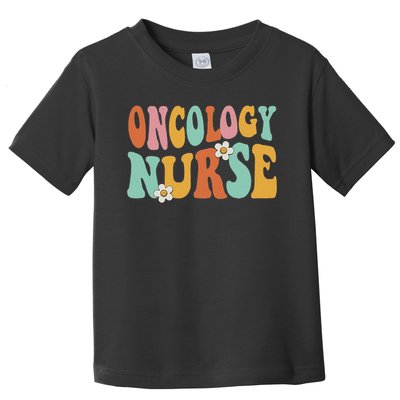Retro Groovy Oncology Nurse Ocn Nursing Oncologist Toddler T-Shirt