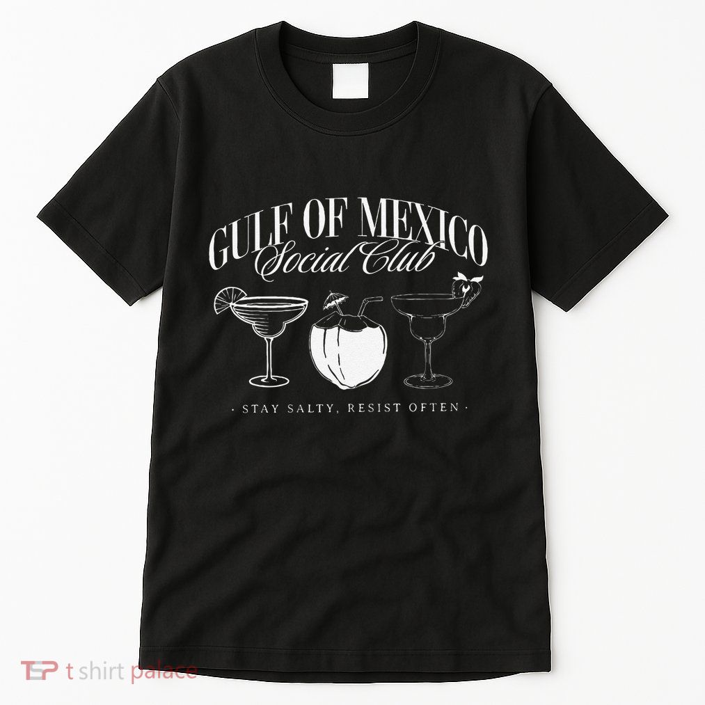 Retro Gulf Of Mexico Social Club Progressive Liberal Tall T-Shirt
