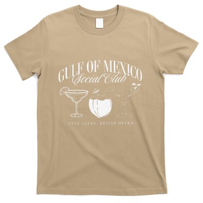 Retro Gulf Of Mexico Social Club Progressive Liberal T-Shirt