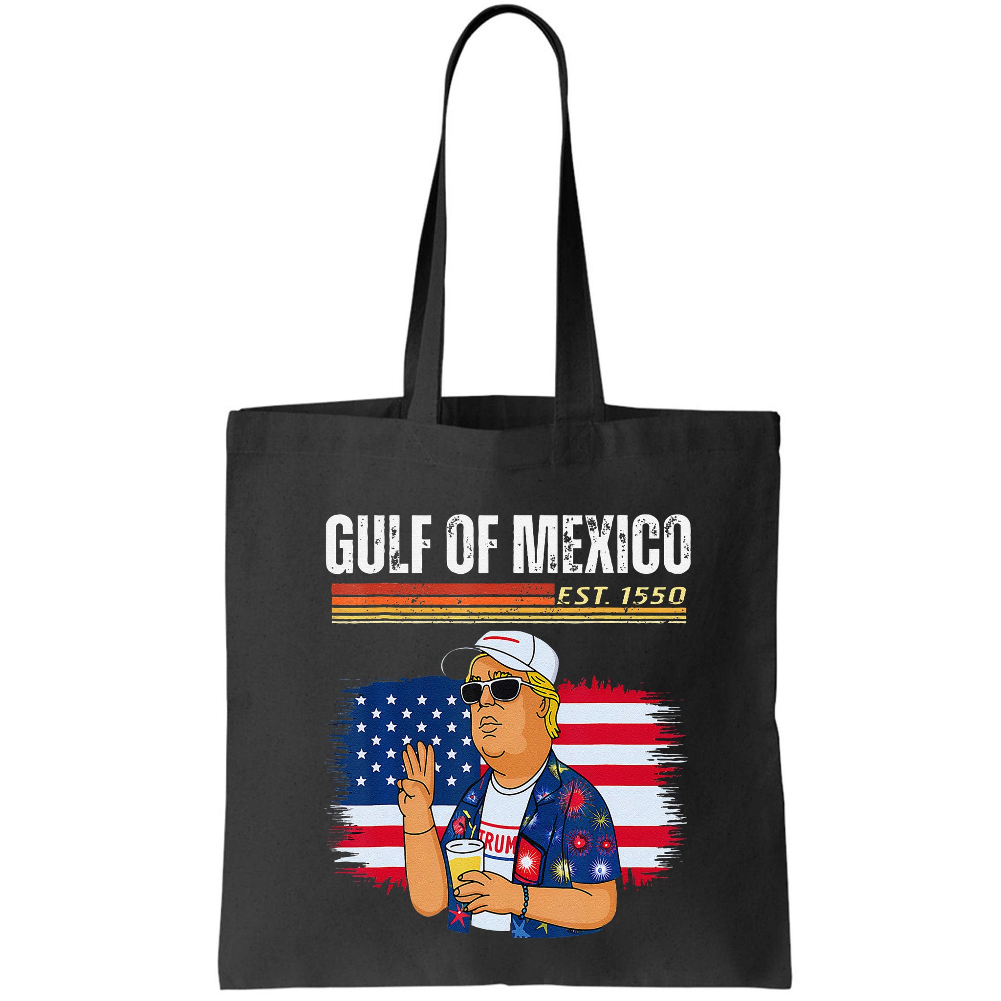 Retro Gulf Of Mexico Historic Gulf Of Mexico Map Bag