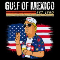 Retro Gulf Of Mexico Historic Gulf Of Mexico Map Visor
