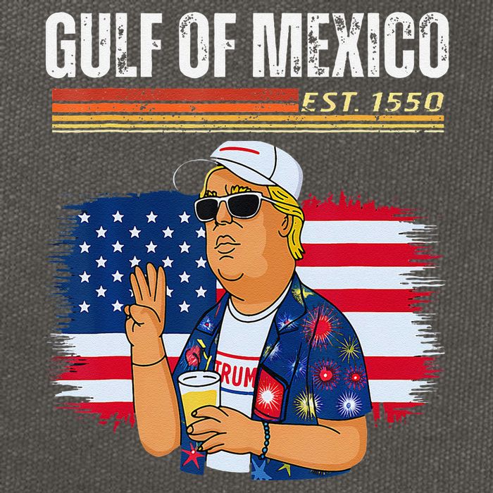 Retro Gulf Of Mexico Historic Gulf Of Mexico Map Cotton Canvas Backpack