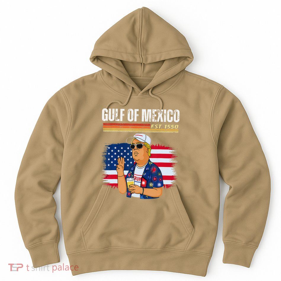 Retro Gulf Of Mexico Historic Gulf Of Mexico Map Hoodie