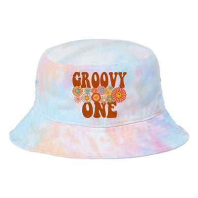 Retro Groovy One Matching Family 1st Birthday Party Tie Dye Newport Bucket Hat