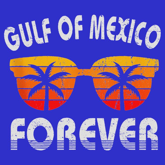 Retro Gulf Of Mexico Forever Button