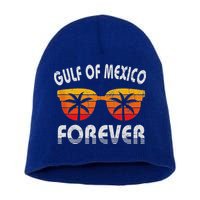Retro Gulf Of Mexico Forever Short Acrylic Beanie