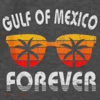 Retro Gulf Of Mexico Forever Vector Backpack