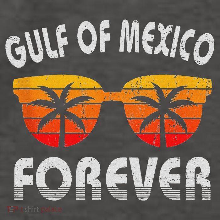 Retro Gulf Of Mexico Forever Vector Backpack