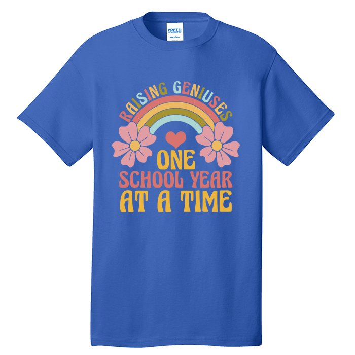 Raising Geniuses One School Year At A Time Gift Tall T-Shirt