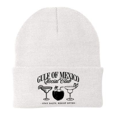 Retro Gulf Of Mexico Social Club Progressive Liberal Beanie