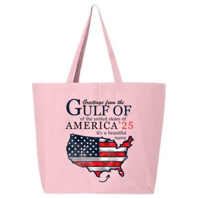 Retro Gulf Of Usa America Funny Gulf Of Mexico July 4th 25L Jumbo Tote