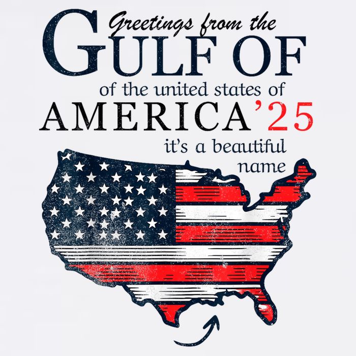 Retro Gulf Of Usa America Funny Gulf Of Mexico July 4th Bucket Hat