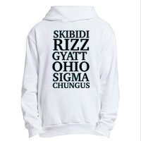 Rizz Gyatt Ohio Sigma Chungus Urban Pullover Hoodie