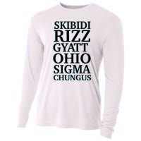 Rizz Gyatt Ohio Sigma Chungus Cooling Performance Long Sleeve Crew