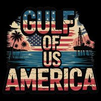 Retro Gulf Of Usa America Patriotic Beach Life Est 2025 Flat Bill Trucker Hat