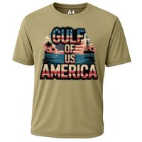 Retro Gulf Of Usa America Patriotic Beach Life Est 2025 Cooling Performance Crew T-Shirt
