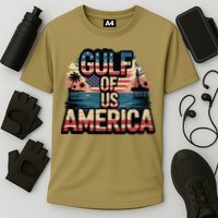 Retro Gulf Of Usa America Patriotic Beach Life Est 2025 Cooling Performance Crew T-Shirt