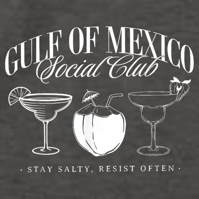 Retro Gulf Of Mexico Social Club Progressive Liberal Vector Backpack