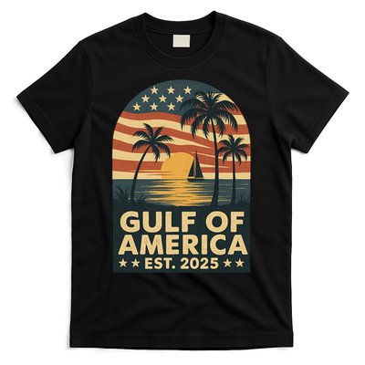 Retro Gulf Of USA America Est 2025 Vintage T-Shirt