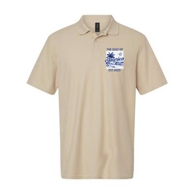 Retro Gulf Of Usa America Est 2025 American Flag Gulf Mexico Polo