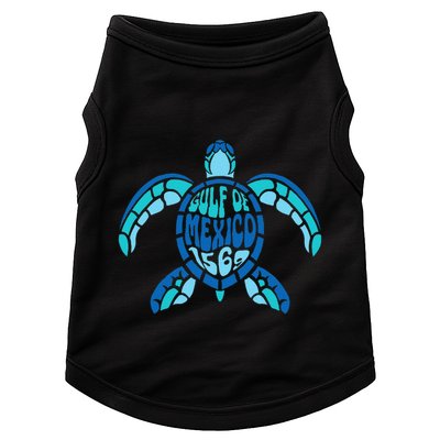 Retro Gulf Of Mexico 1569 Summer Vibes Vintage Art .Png Doggie Tank