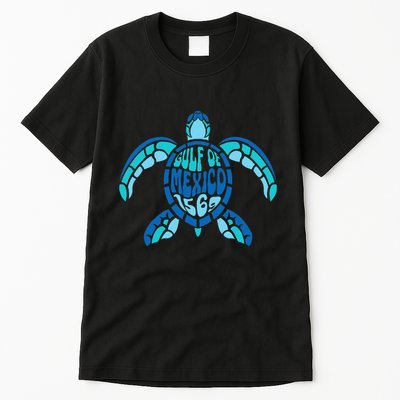 Retro Gulf Of Mexico 1569 Summer Vibes Vintage Art .Png Tall T-Shirt