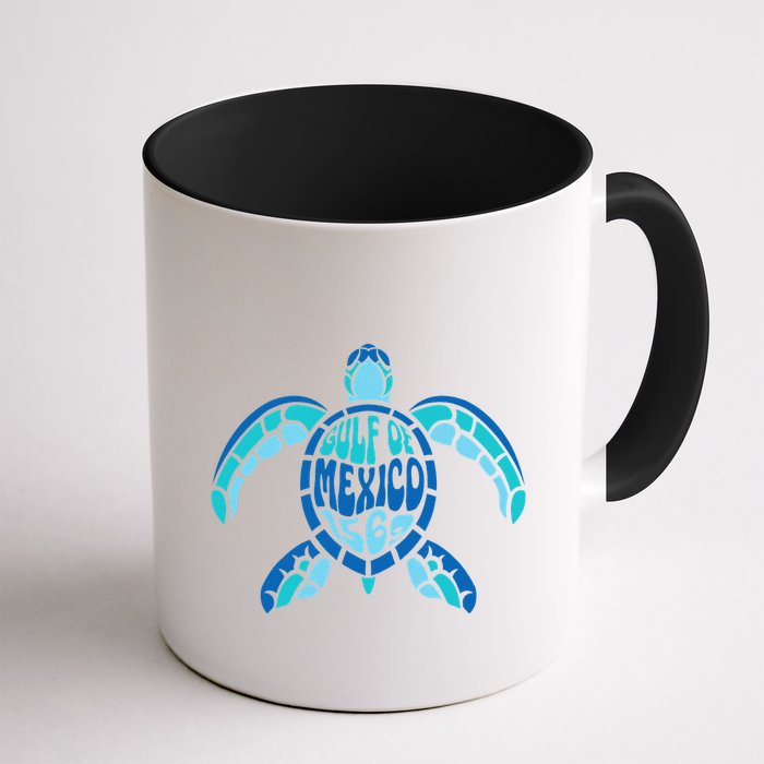 Retro Gulf Of Mexico 1569 Summer Vibes Vintage Art .Png Mug