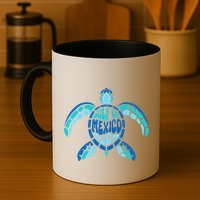 Retro Gulf Of Mexico 1569 Summer Vibes Vintage Art .Png Mug