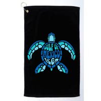 Retro Gulf Of Mexico 1569 Summer Vibes Vintage Art .Png Golf Towel