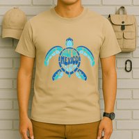 Retro Gulf Of Mexico 1569 Summer Vibes Vintage Art .Png T-Shirt