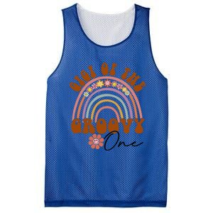 Retro Gigi Of Groovy One Matching Family 1st Birthday Party Meaningful Gift Mesh Reversible Basketball Jersey Tank