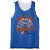 Retro Gigi Of Groovy One Matching Family 1st Birthday Party Meaningful Gift Mesh Reversible Basketball Jersey Tank