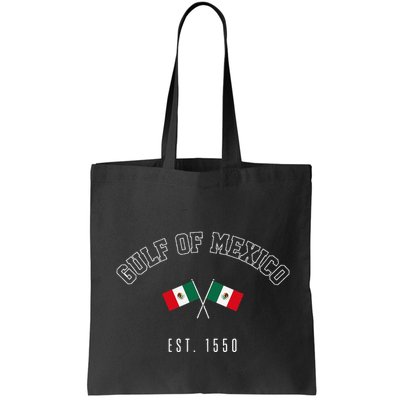 Retro Gulf Of Mexico Est. 1550 Mexican Flag Gulf Forever Bag