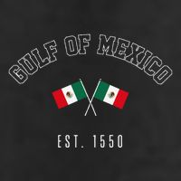 Retro Gulf Of Mexico Est. 1550 Mexican Flag Gulf Forever 25L Jumbo Tote