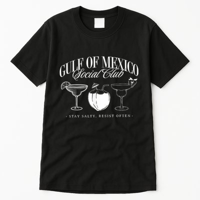 Retro Gulf Of Mexico Social Club Progressive Liberal Tall T-Shirt