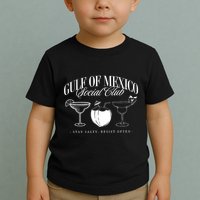 Retro Gulf Of Mexico Social Club Progressive Liberal Toddler T-Shirt