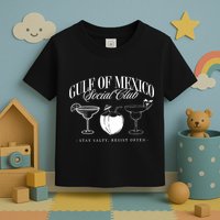 Retro Gulf Of Mexico Social Club Progressive Liberal Toddler T-Shirt