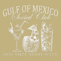 Retro Gulf Of Mexico Social Club Progressive Liberal Button