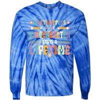 Retro Groovy Preschool Kindergarten Teacher Great Gift Tie-Dye Long Sleeve Shirt