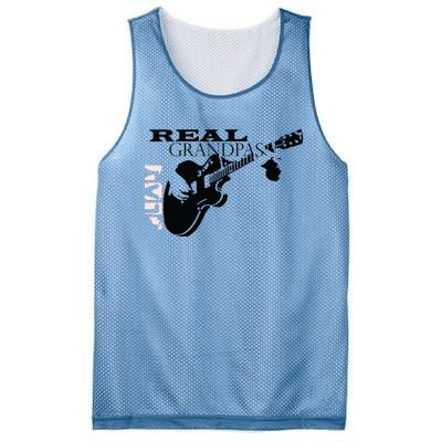 Real Grandpas Play Guitar Custom Funny Mesh Reversible Basketball Jersey Tank