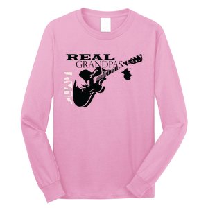 Real Grandpas Play Guitar Custom Funny Long Sleeve Shirt