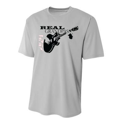 Real Grandpas Play Guitar Custom Funny Performance Sprint T-Shirt