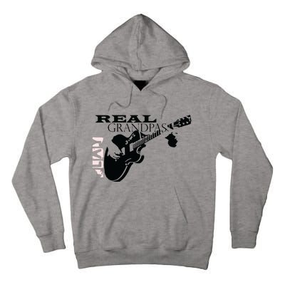 Real Grandpas Play Guitar Custom Funny Tall Hoodie