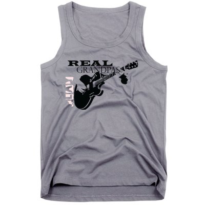 Real Grandpas Play Guitar Custom Funny Tank Top