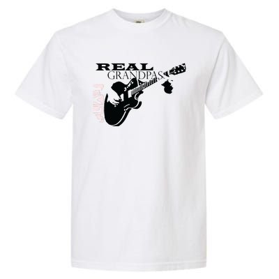 Real Grandpas Play Guitar Custom Funny Garment-Dyed Heavyweight T-Shirt