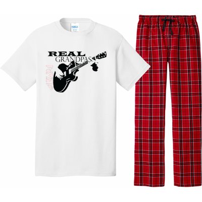 Real Grandpas Play Guitar Custom Funny Pajama Set