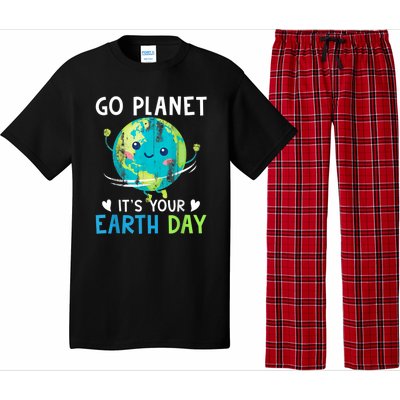 Retro Go Planet It's Your Earth Day Pajama Set