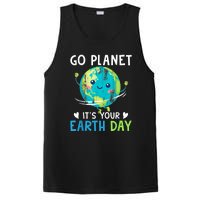 Retro Go Planet It's Your Earth Day PosiCharge Competitor Tank