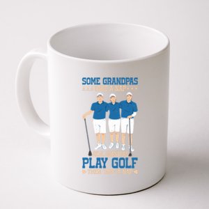 Real Grandpas Play Golf Then Take A Nap Great Gift Coffee Mug